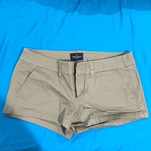 Olive/khaki American Eagle shorts